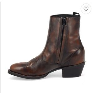 Laredo Fletcher Side Zipper Western Boot Men's Size 10EW Brown Western
Leather